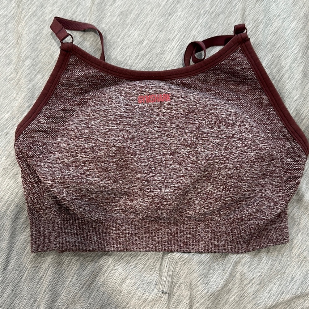 Gymshark Flex Sports Bra in berry